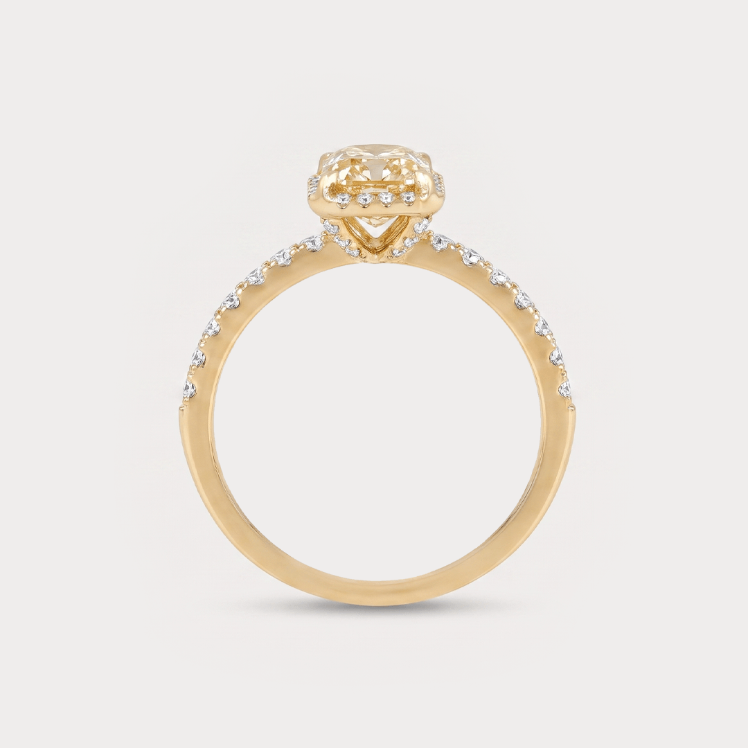 Dove Solitaire Diamond Ring