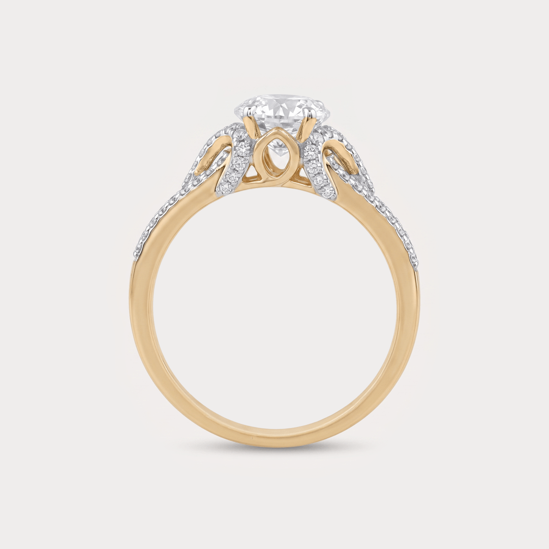 Lark Solitaire Diamond Ring