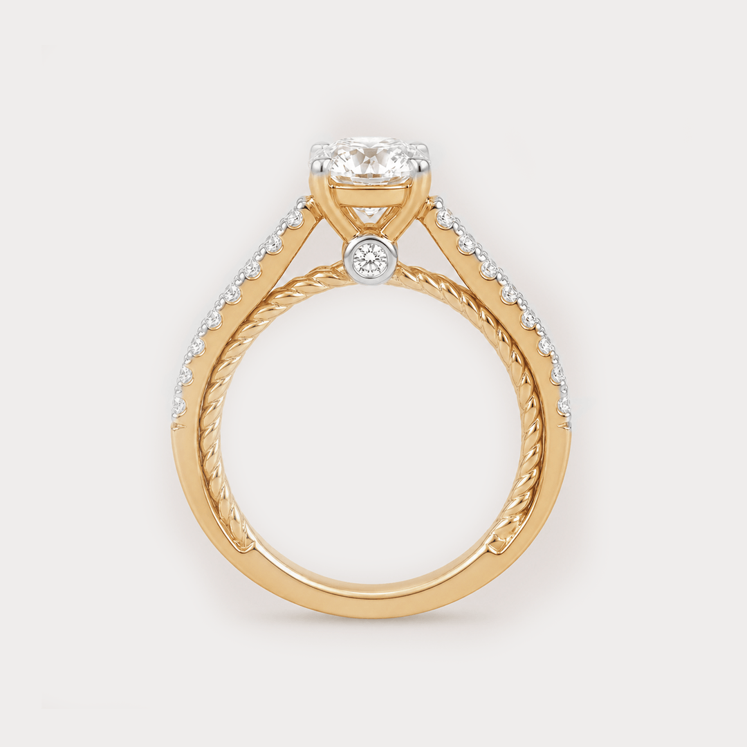 Heart's Desire Solitaire Diamond Ring