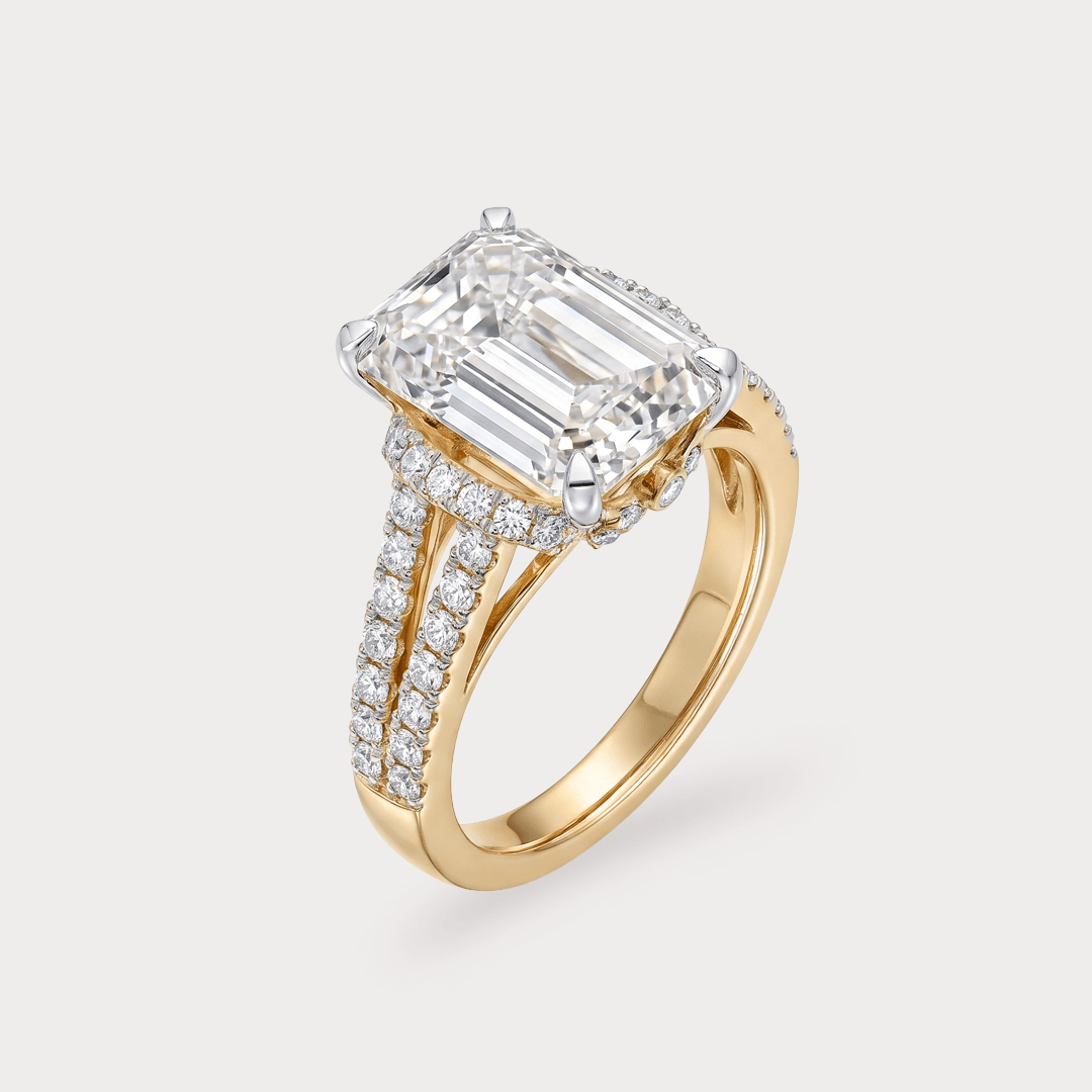 Luxe Blanc Diamond Cocktail Ring