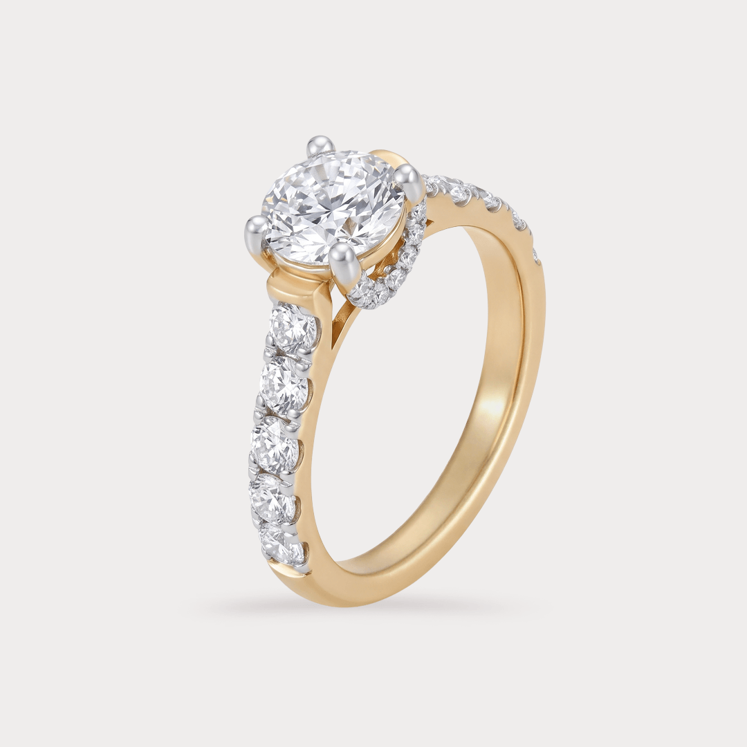 Echoes Of Elegance Solitaire Diamond Ring