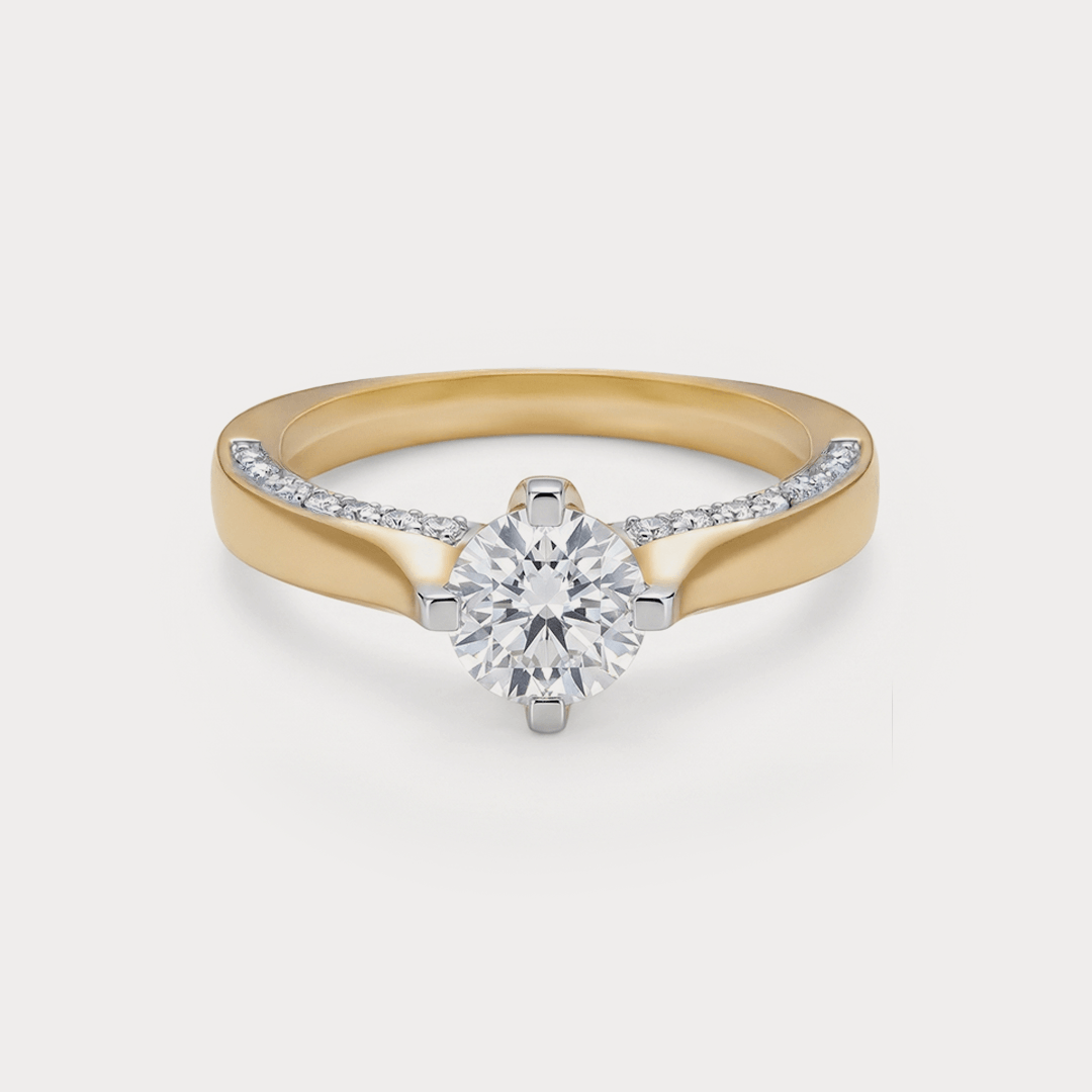 Hue Diamond Ring