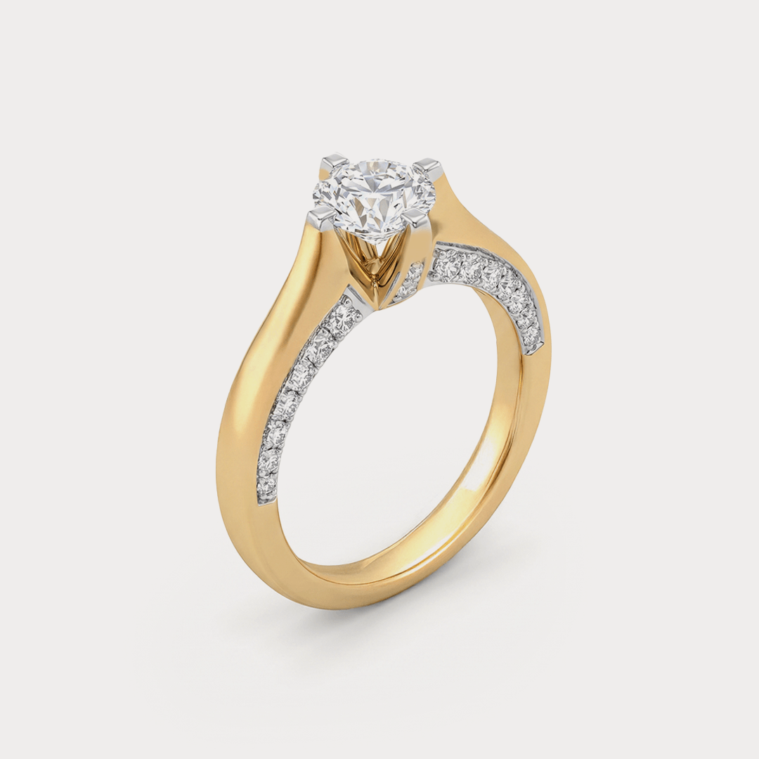 Hue Diamond Ring
