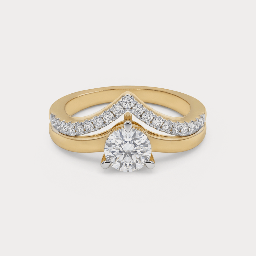 Tint Diamond Ring