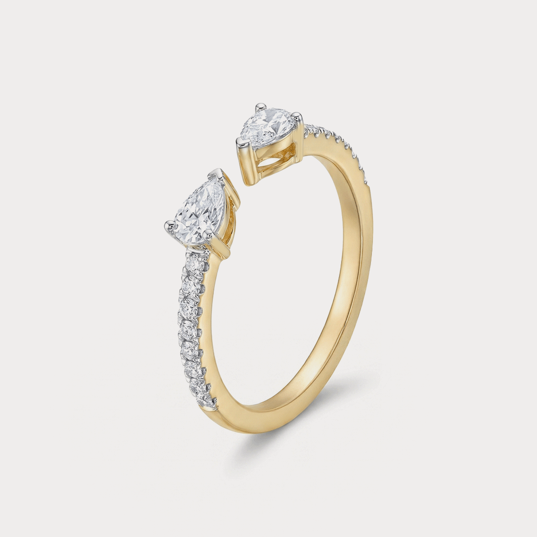 Float Diamond Ring