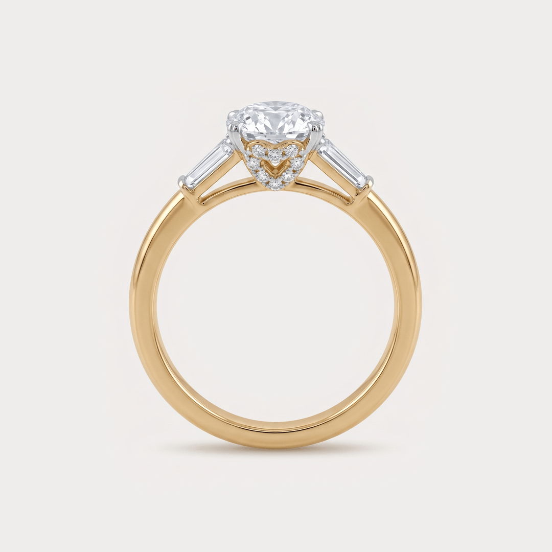Dévotion Solitaire Diamond Bridal Ring