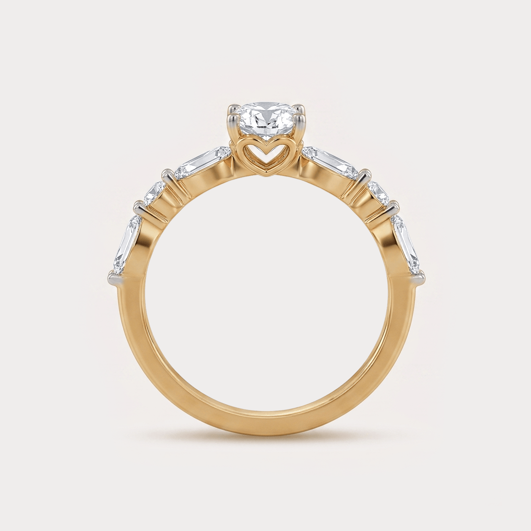 Ardenza Solitaire Diamond Bridal Ring