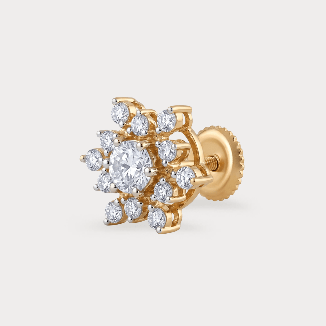 Rapture Nakshatra Diamond Earrings