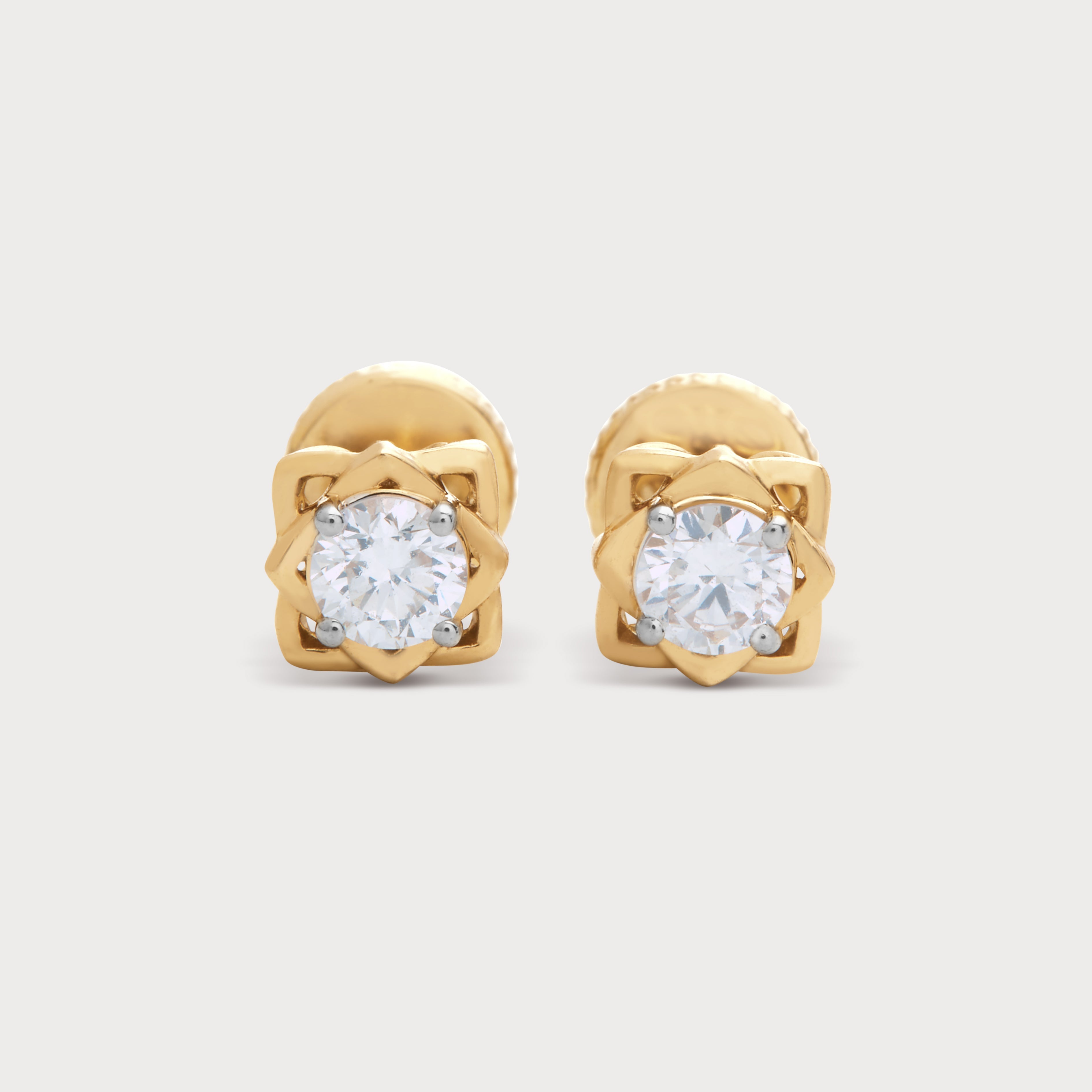 Mercury Diamond Studs