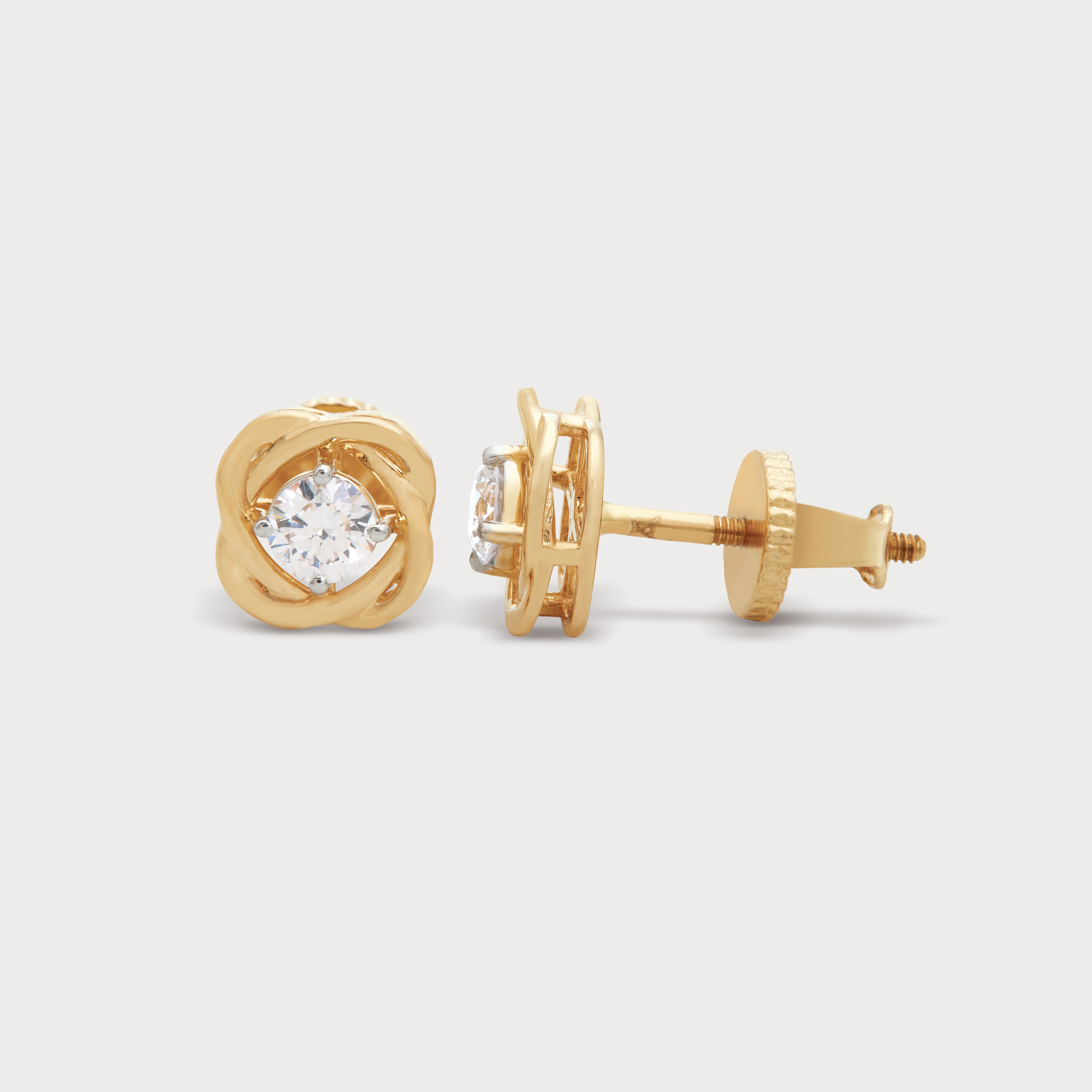 The Ringed Venus Studs
