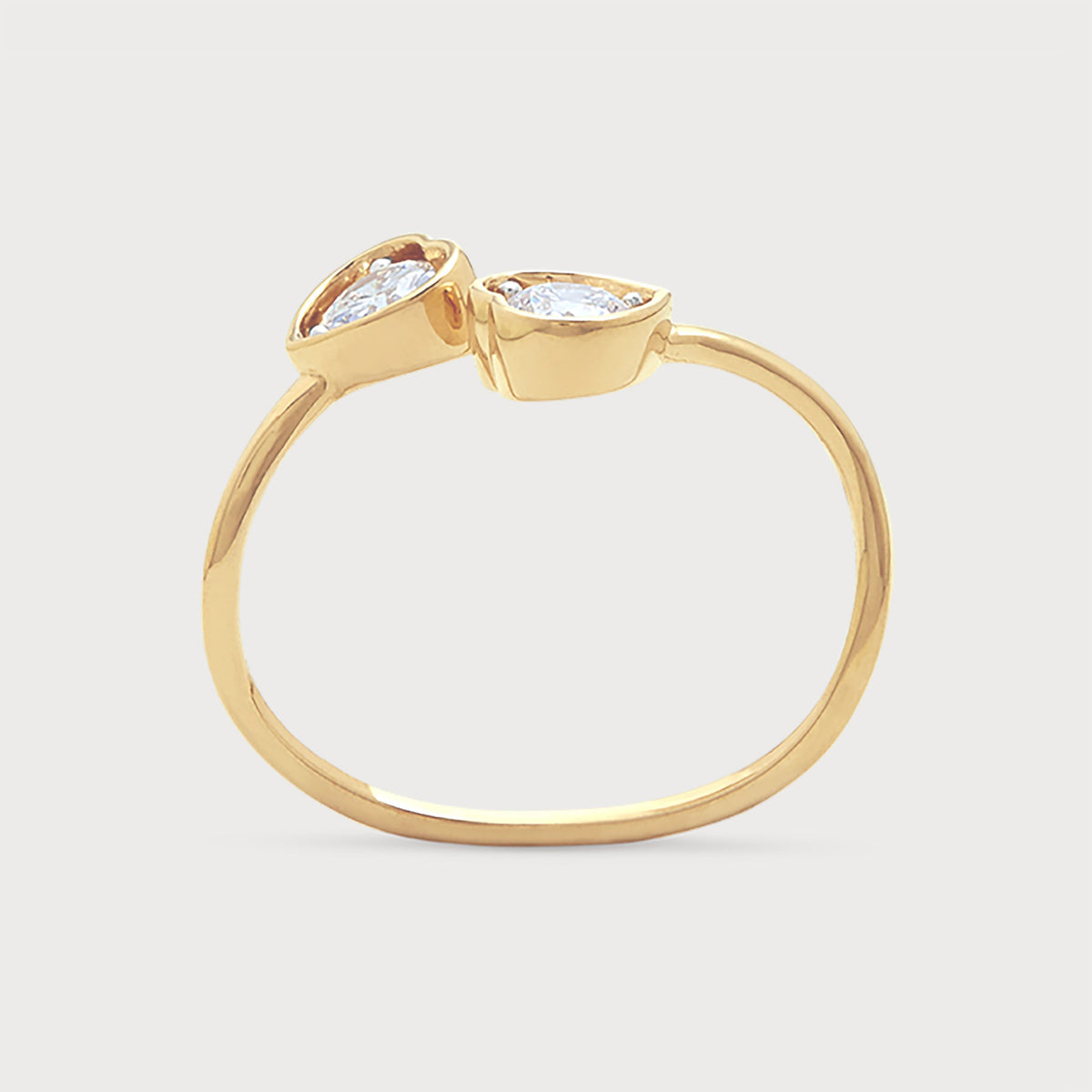 Heartbound Diamond Ring