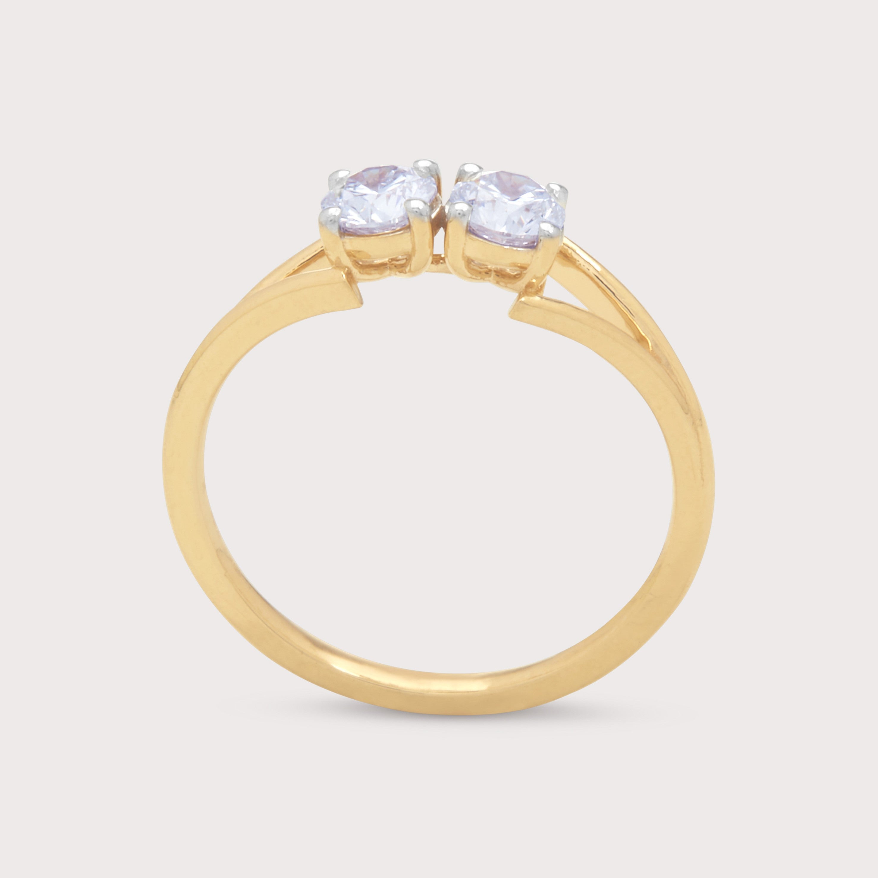 Gemini Diamond Ring