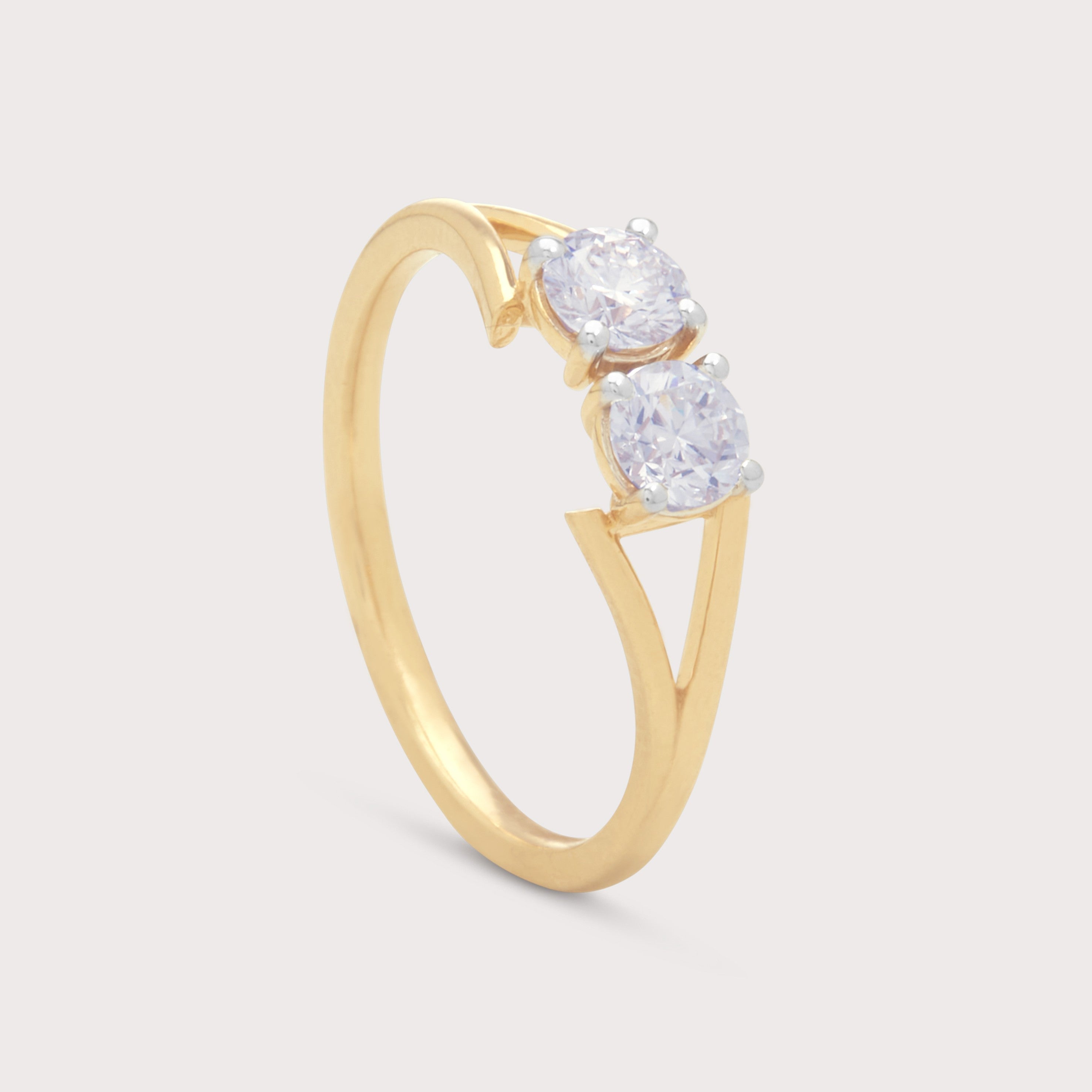 Gemini Diamond Ring