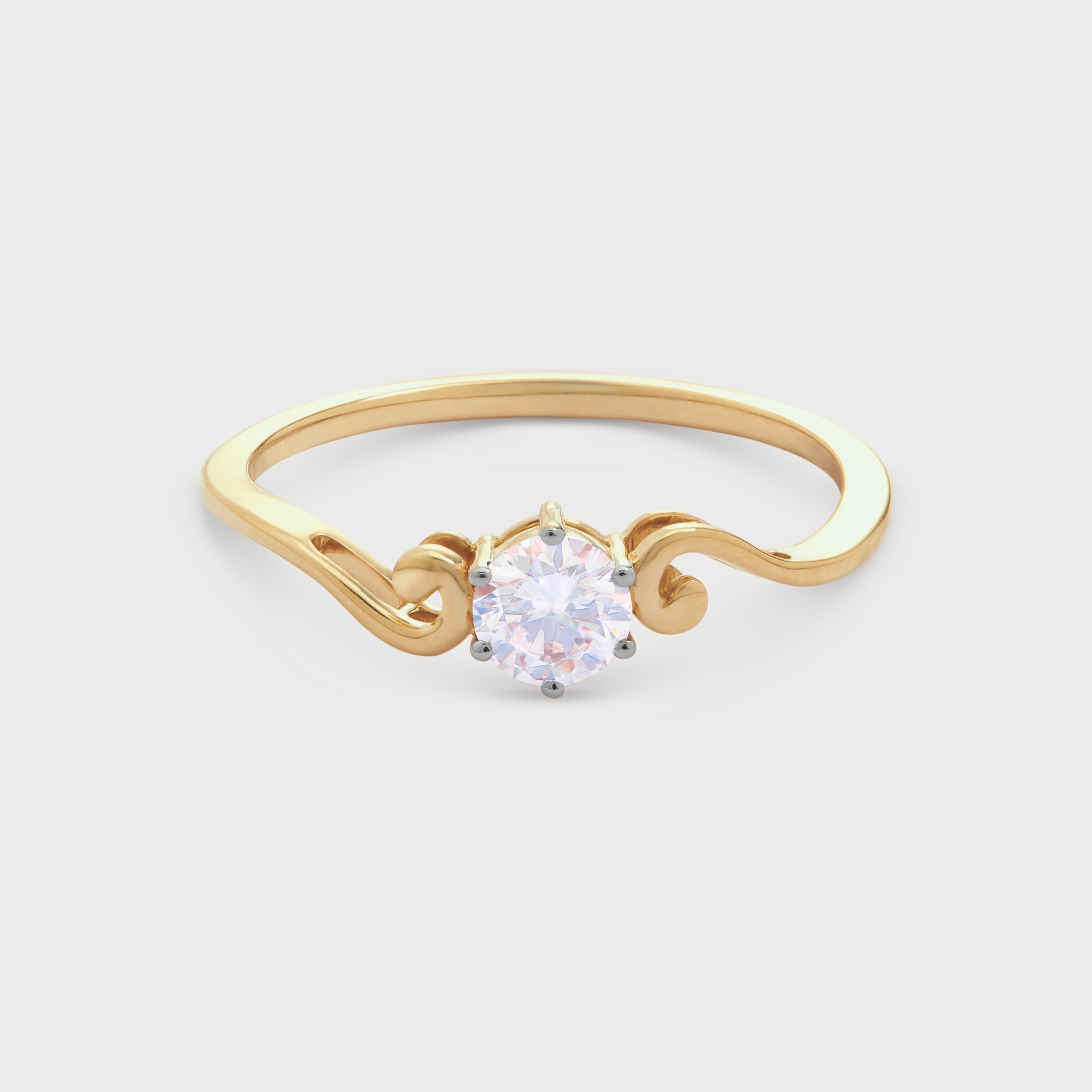 Wavecrest Diamond Ring