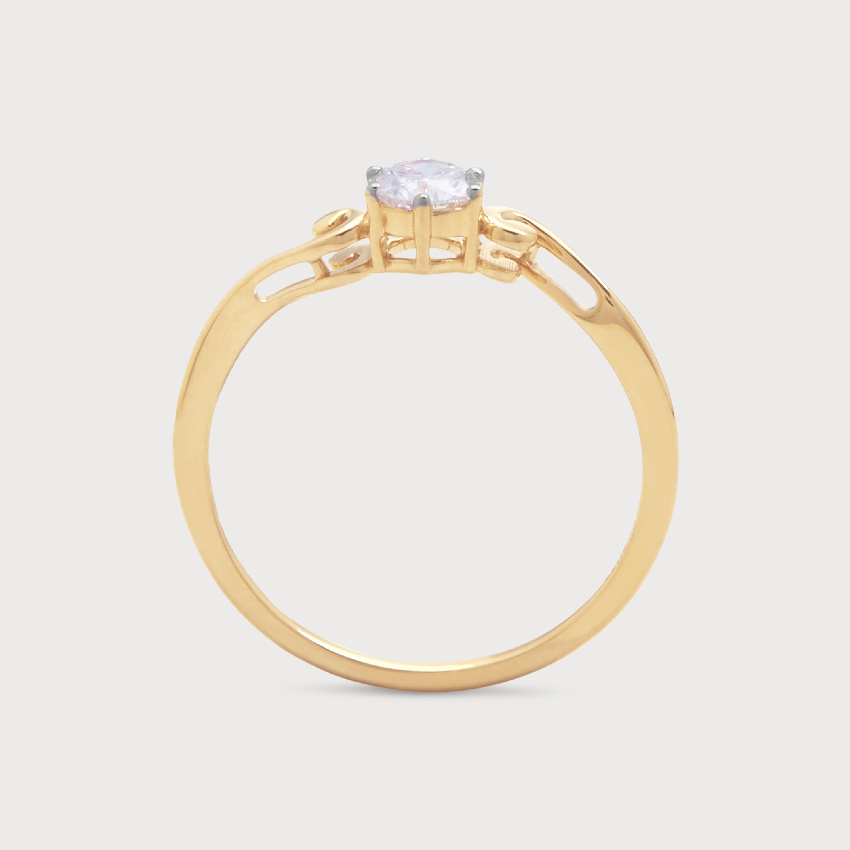 Wavecrest Diamond Ring