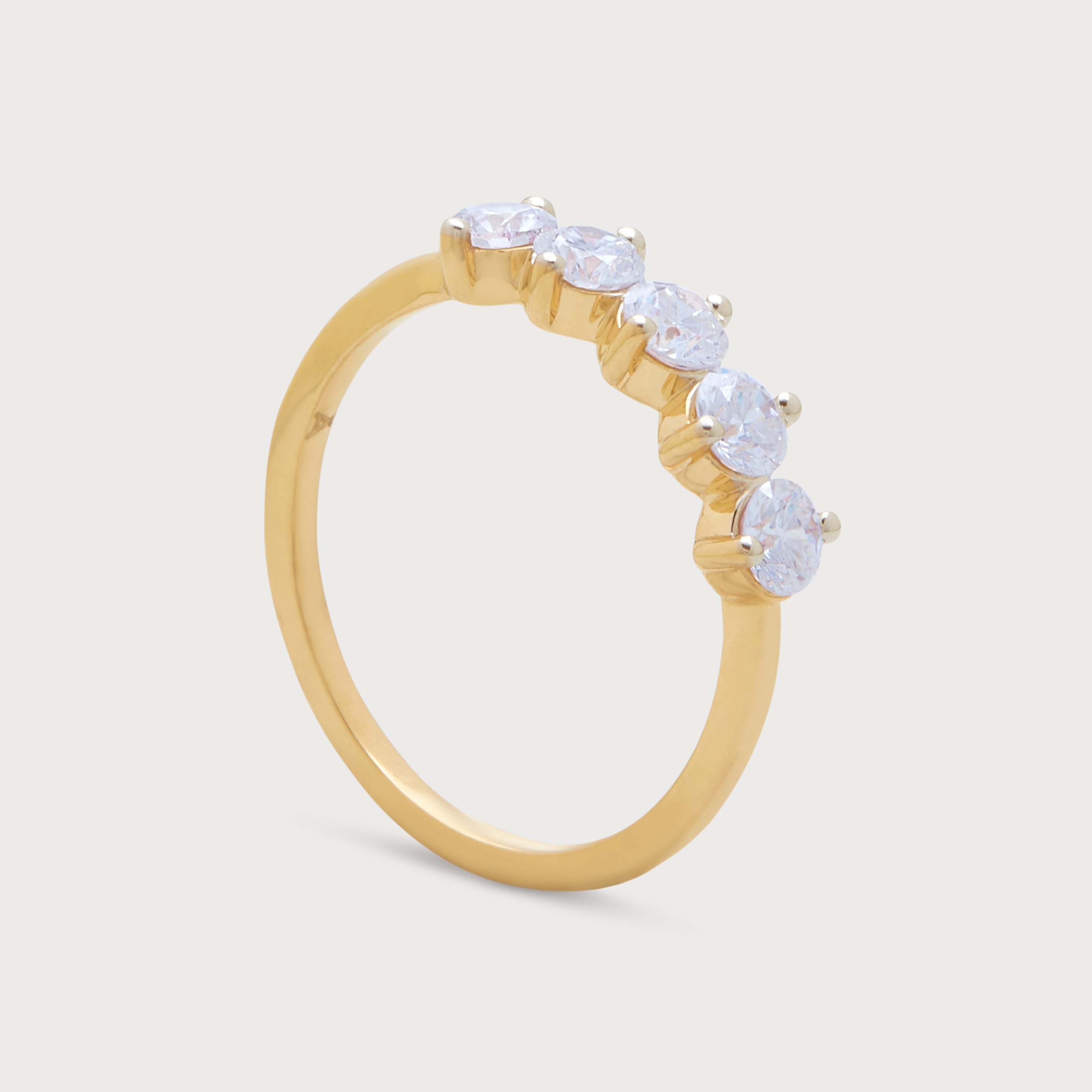 Quintet Diamond Ring