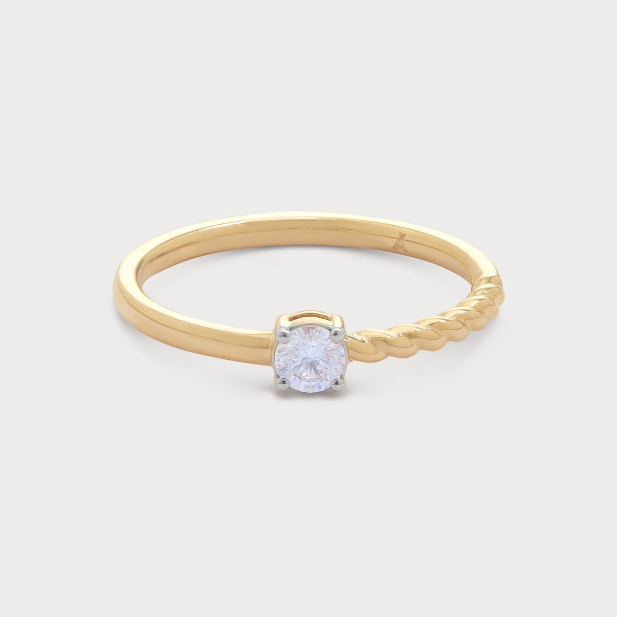 Tresse Diamond Ring