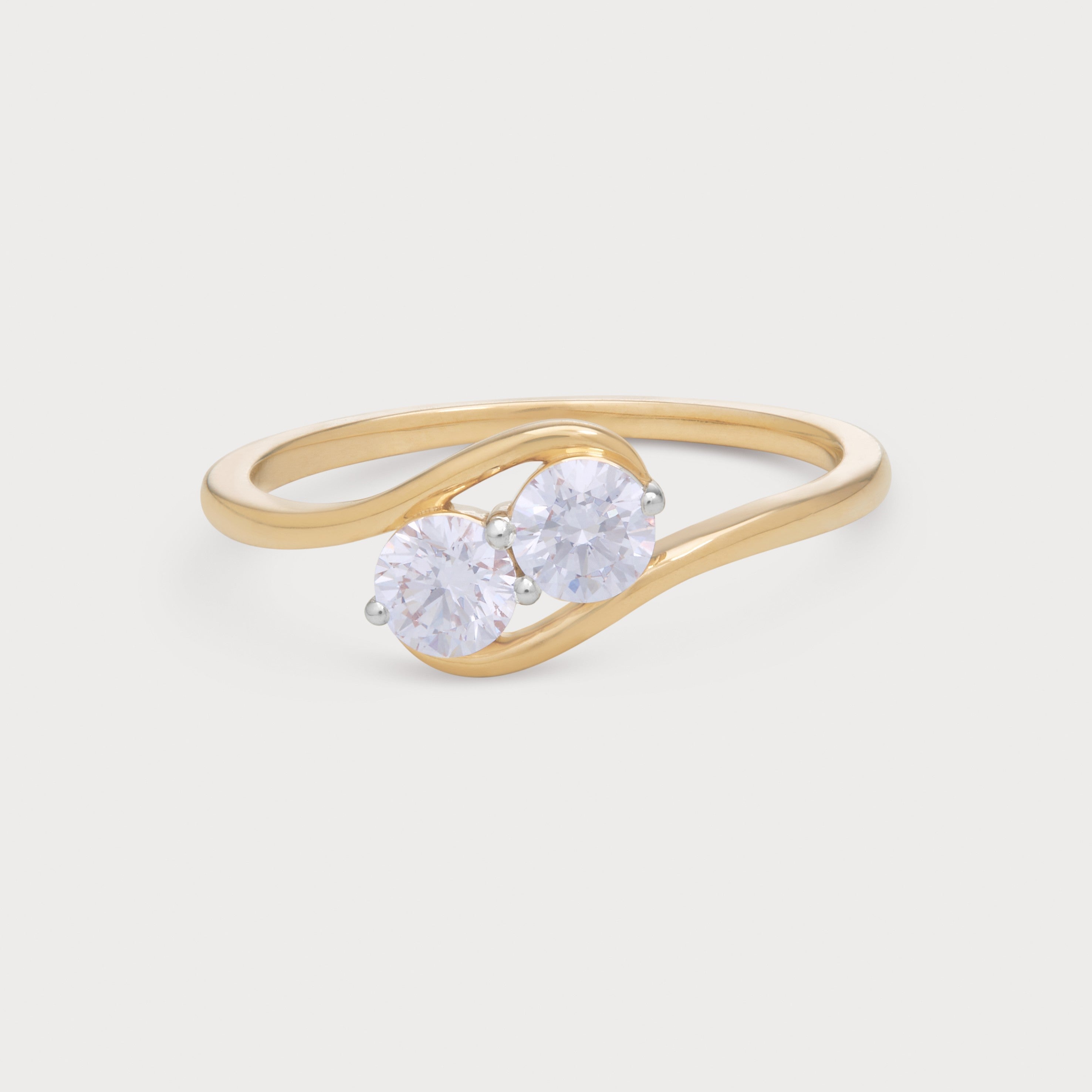 Sway Diamond Ring