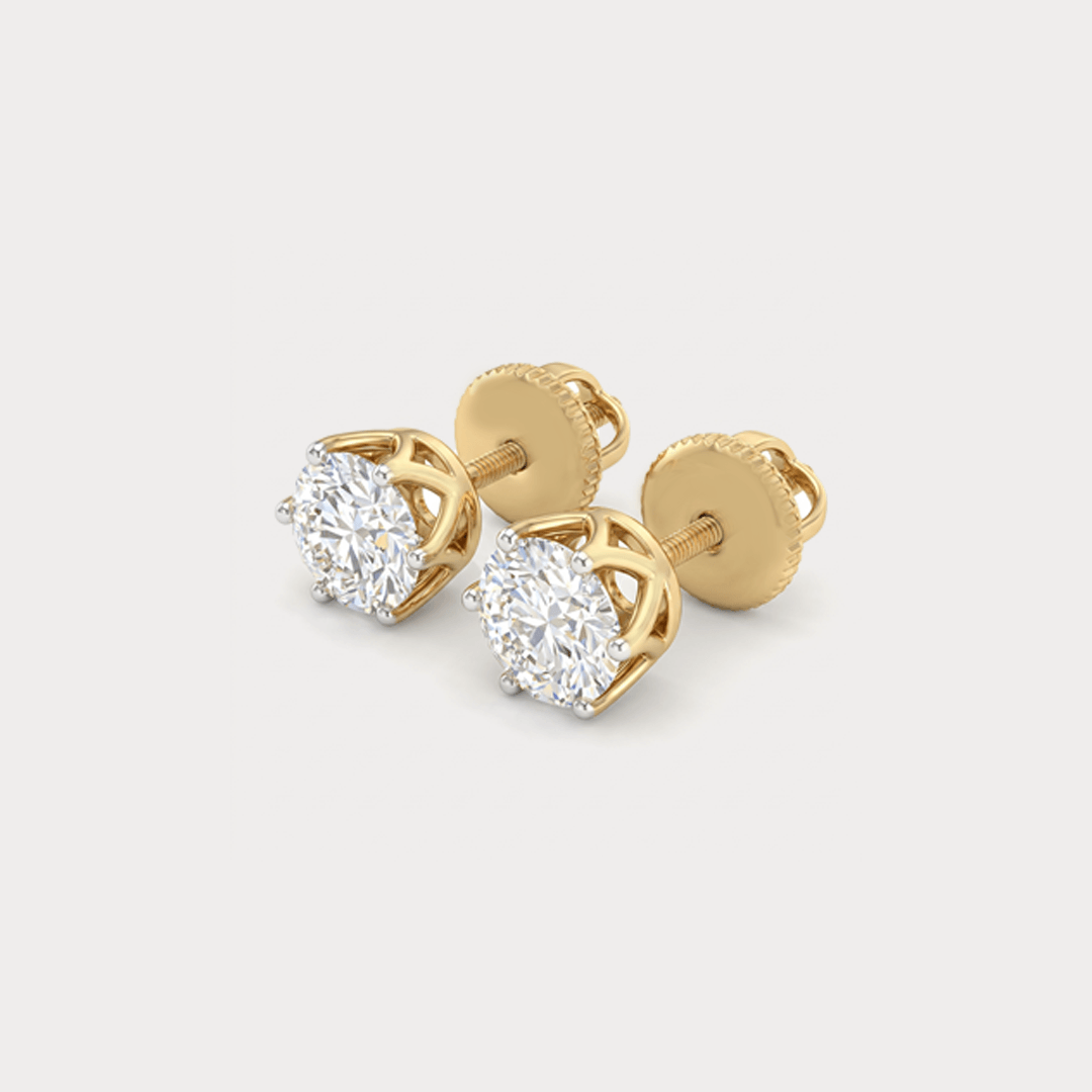 Veil Diamond Earrings