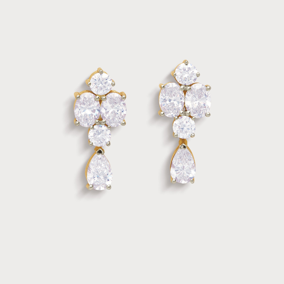 Alura Drop Diamond Earrings