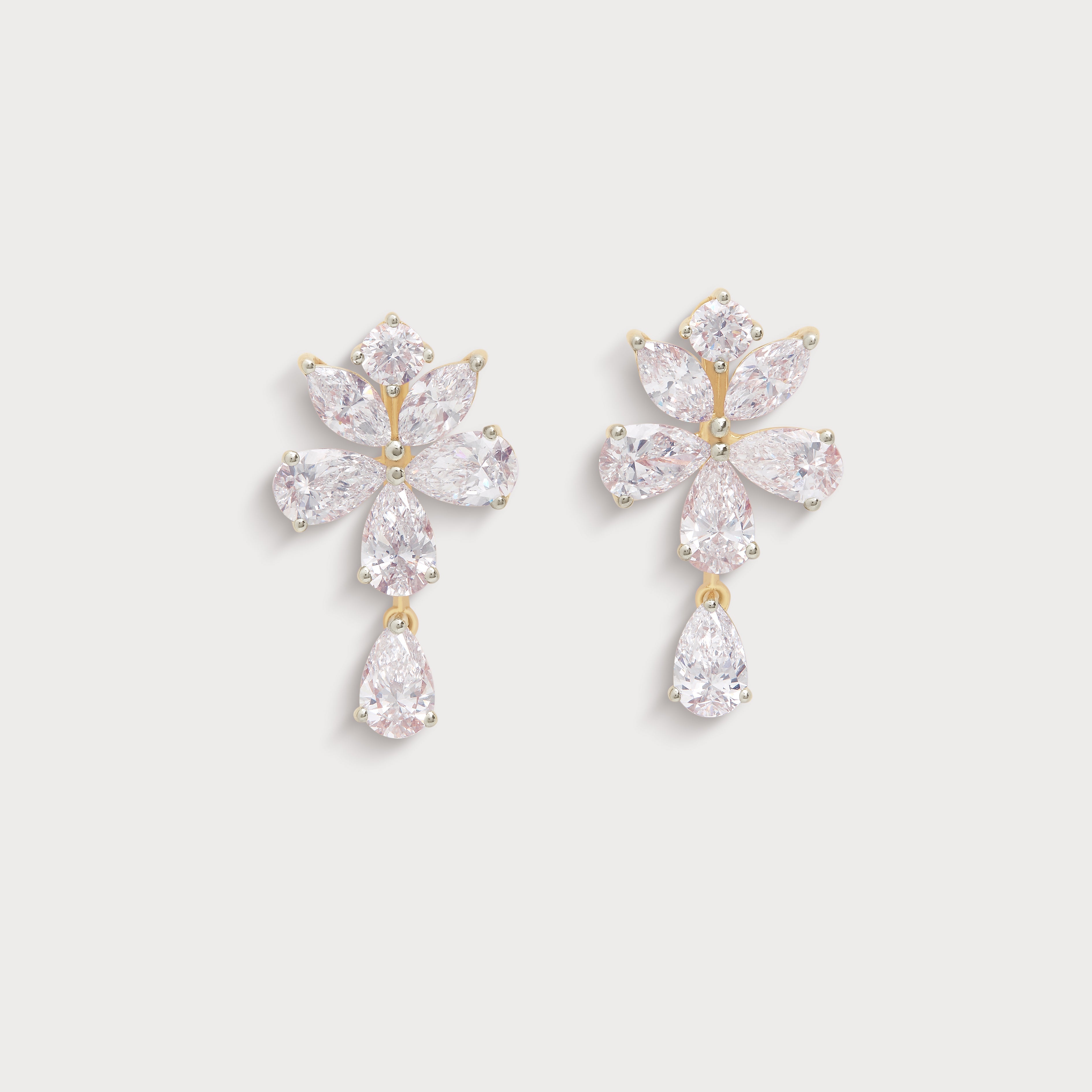 Meira Flare Diamond Earrings