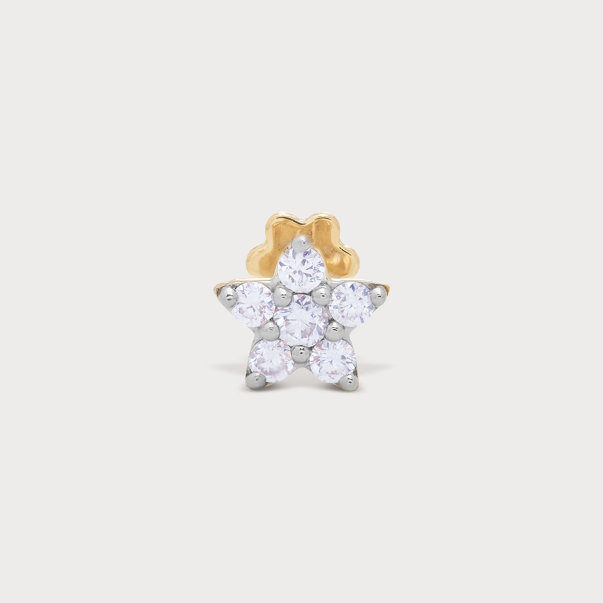Stellar Diamond Nose Pin