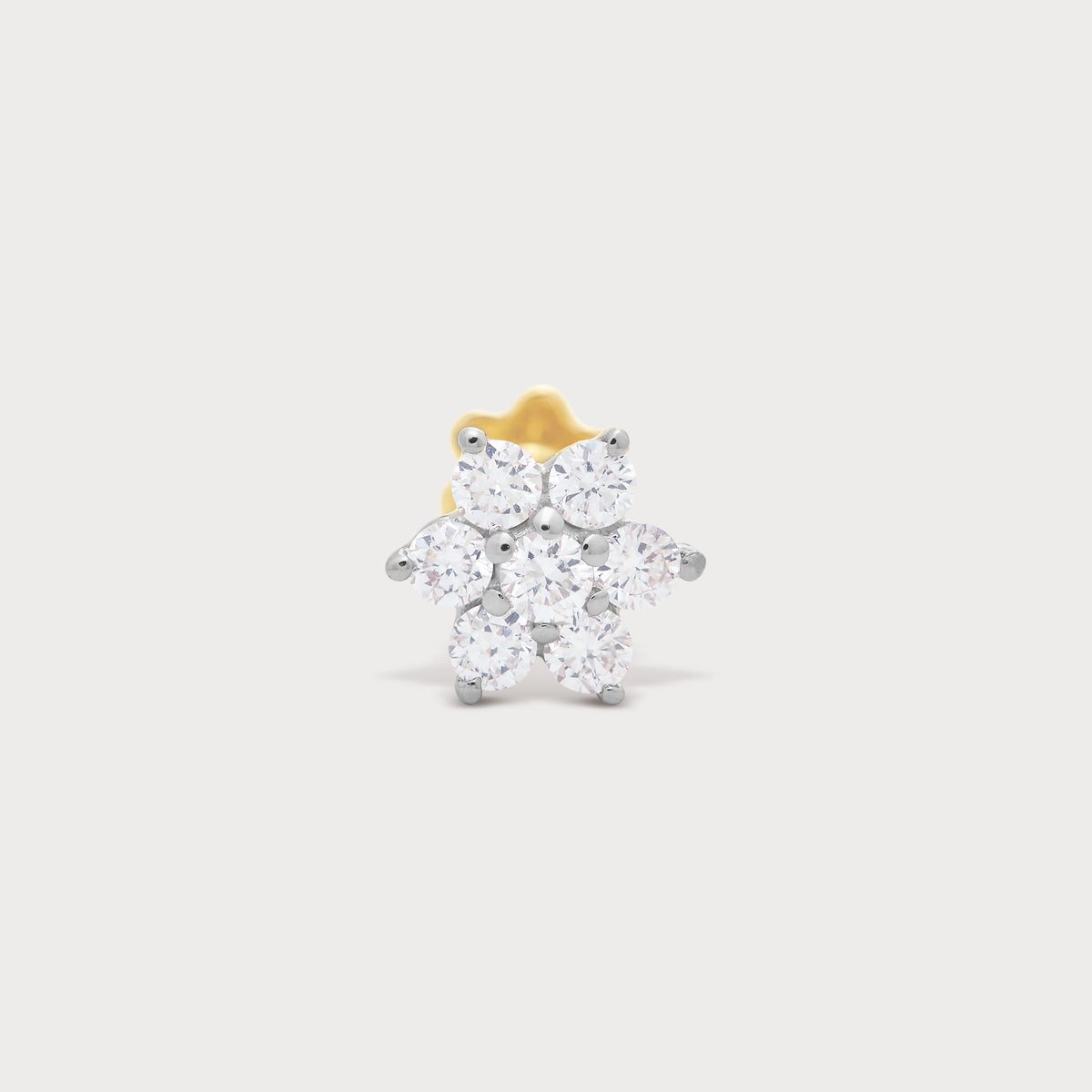 Flora Diamond Nose Pin