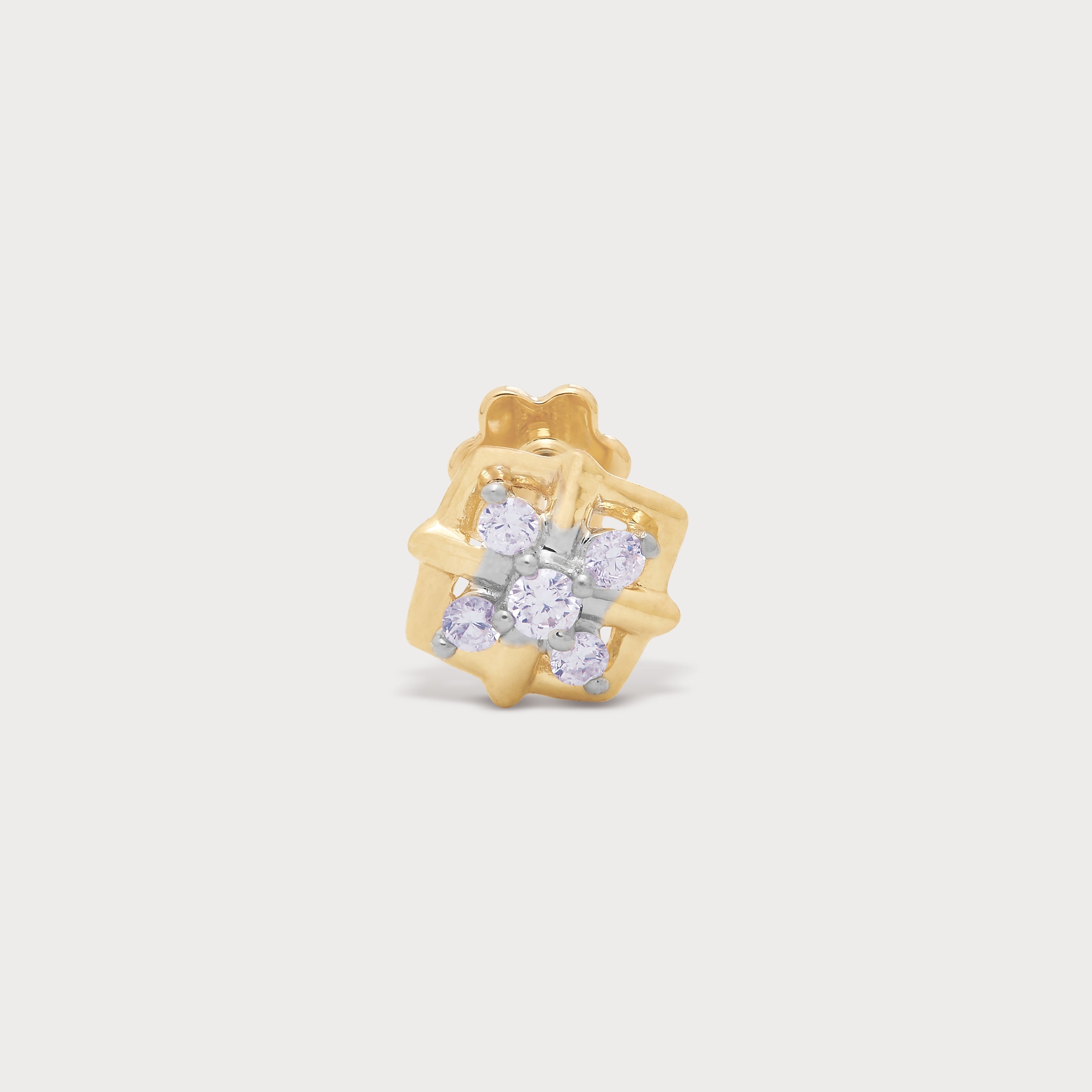 Quadrant Diamond Nose Pin