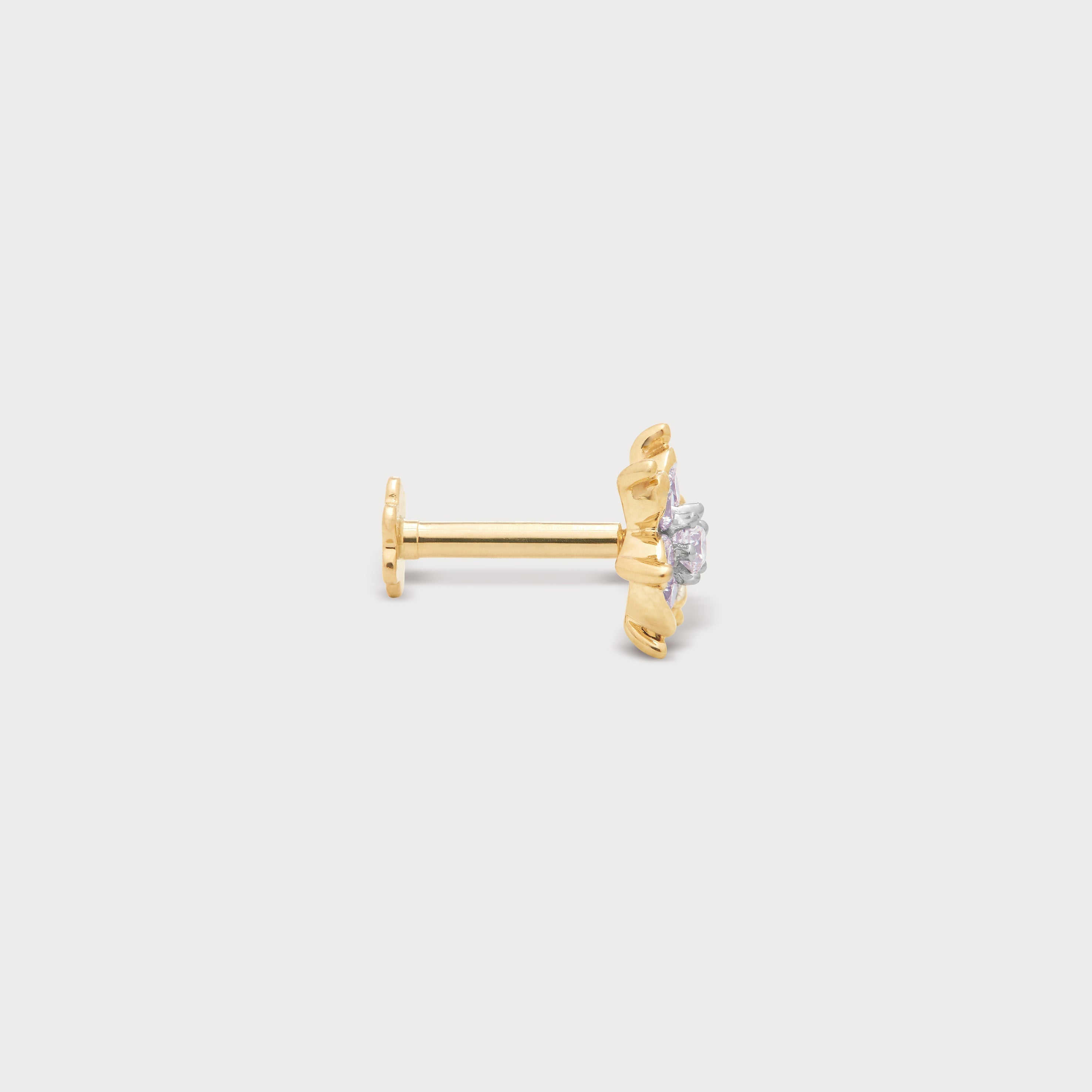 Triad Shine Diamond Nose Pin