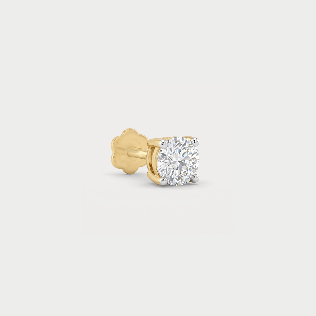 Bead Diamond Nose Pin