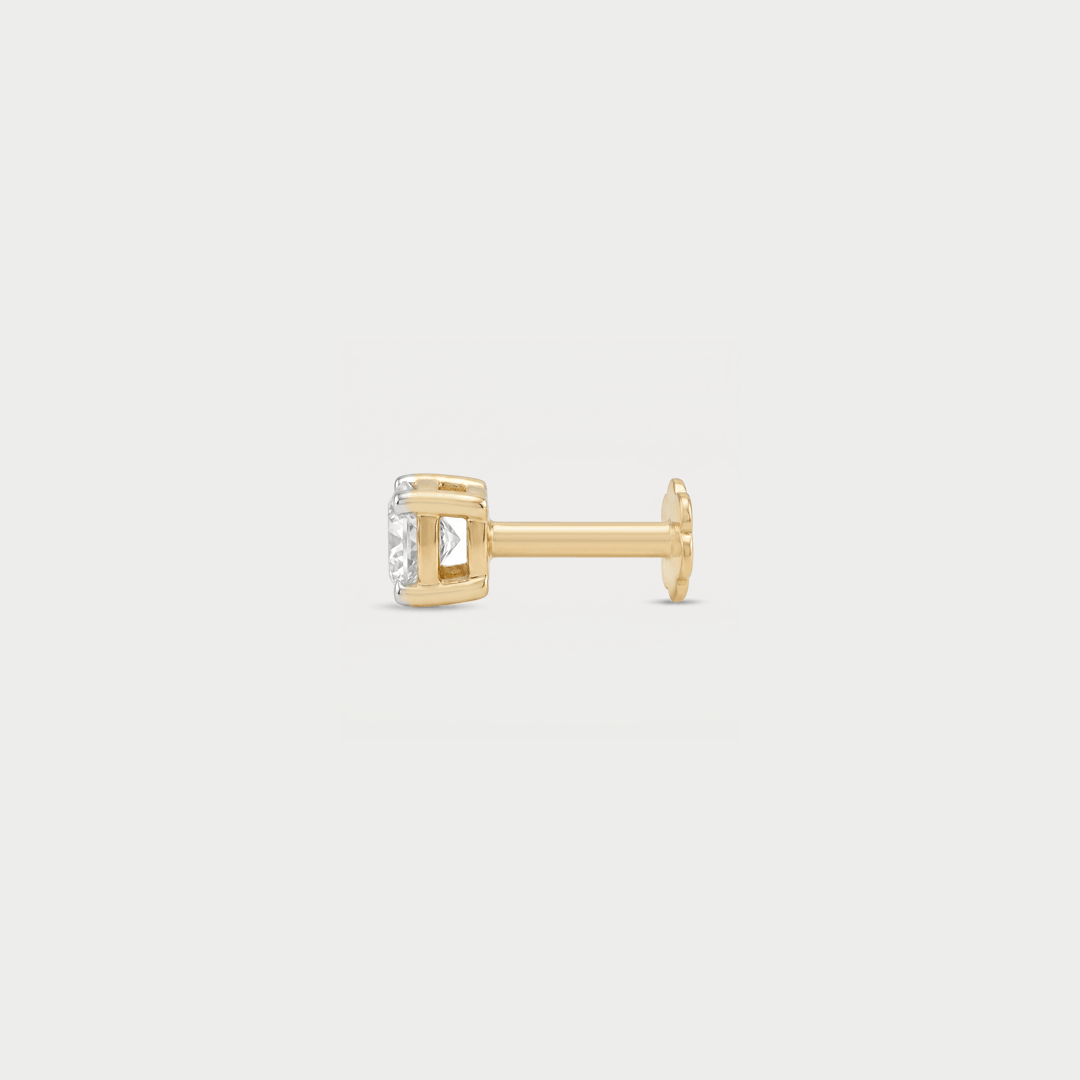 Bead Diamond Nose Pin