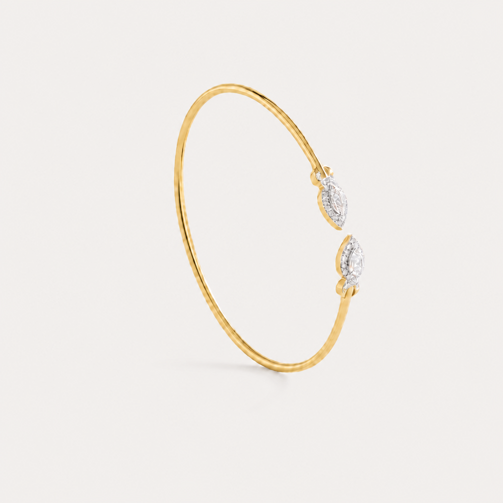 Fluid Diamond Bracelet
